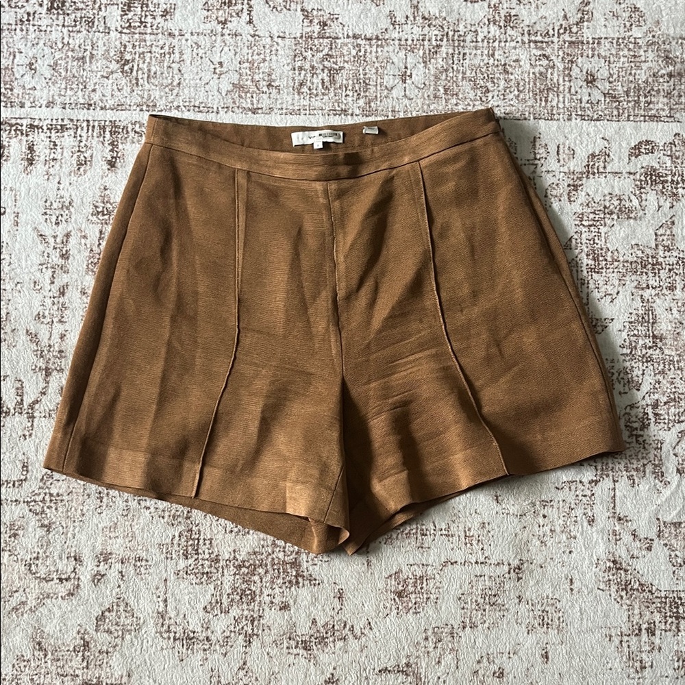 Vince Elegant Brown Women's Shorts